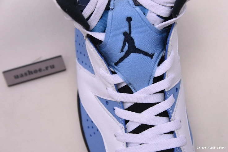 UNC Air 6 CT8529-410 Jordan 1231